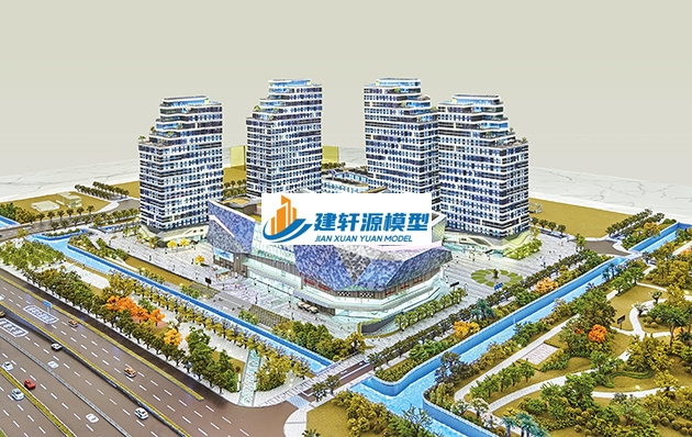 肥东智慧城模型