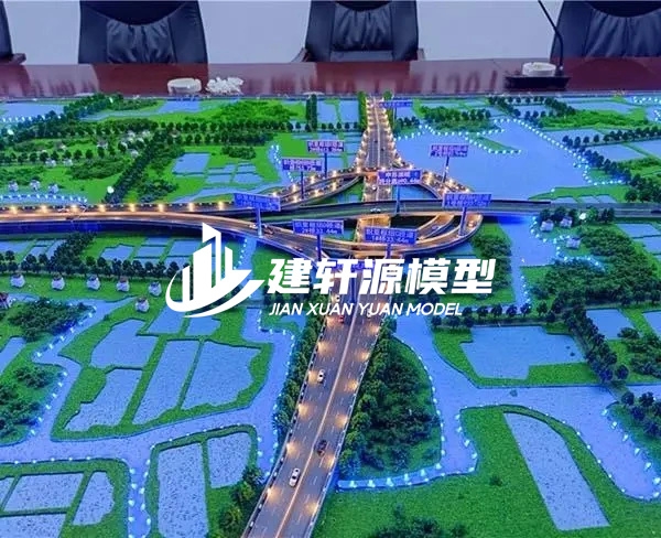 肥东高速公路沙盘定制